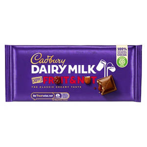 Cadbury Dairy Milk Fruit & Nut Chocolate 110g