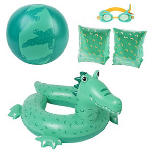 Kinder Schwimm Set, Krokodil Set