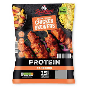 Protein BBQ Ready Cooked Chicken Skewers