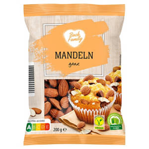 Mandeln 200 g, natur