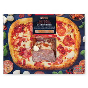 Spicy Italian Salami & 'Nduja Wood Fired Sourdough Pizza