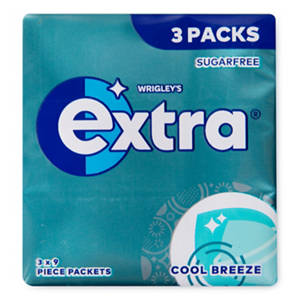 Extra Plus Deep Clean Sugarfree Chewing Gum Bottle 30 Pieces