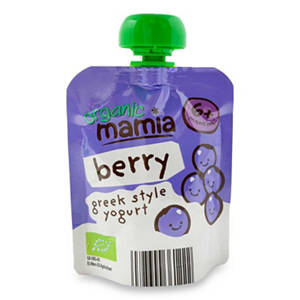 Organic Berry Greek Style Yogurt Pouch