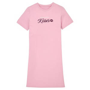 Damen Schlafshirt, Rosa, M 40/42