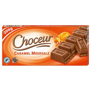 Schokolade 200 g, Karamell Salz