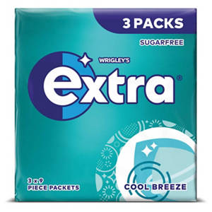 Wrigley's Extra Refreshers Watermelon Sugar Free Chewing Gum 30 Pieces