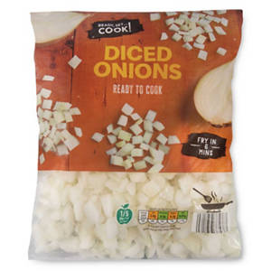 Diced White Onions