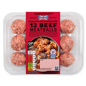 British Beef Meatballs 12 Pack