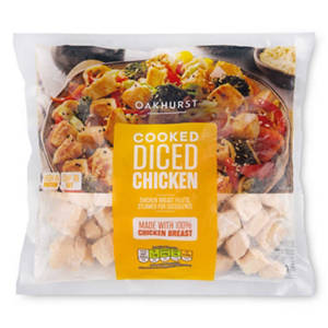 Cooked Diced Chicken