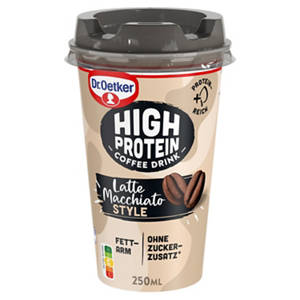 High Protein Kaffeedrink 250 ml, Latte Macchiato