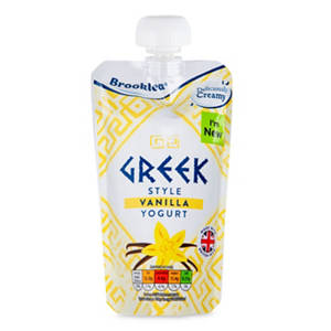 Vanilla Greek Style Yogurt Pouch