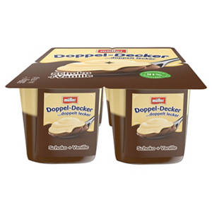 Doppeldecker 500 g, Schoko mit Vanille
