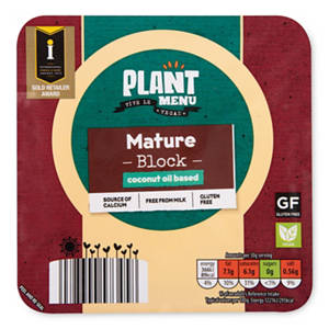 Mature Coconut Oil Based Vegan Cheese Block