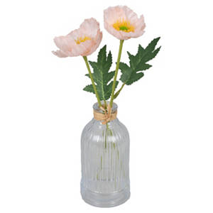 Künstlicher Strauß mit Vase, Lilie