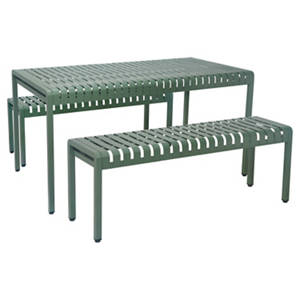 Metall Esstischgruppe
