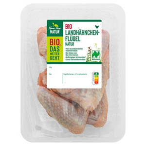 Bio-Landhähnchen Flügel 350 g, Natur