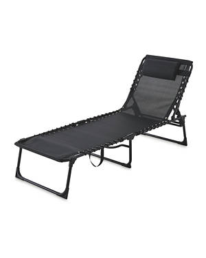 Steel Sunlounger