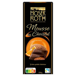 Schokolade "Mousse au Chocolat" 150 g, Orange