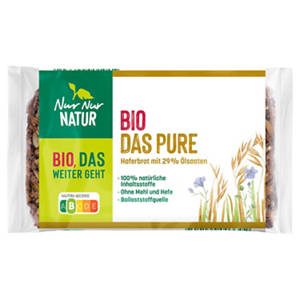 Bio-Haferbrot Das Pure 300 g, Natur