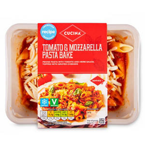Tomato & Mozzarella Pasta Bake