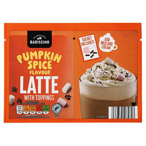 Pumpkin Spice Latte Instant Coffee Sachets 4 x 24g
