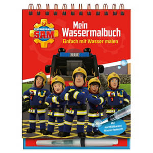 Wassermalbücher, Feuerwehrmann Sam