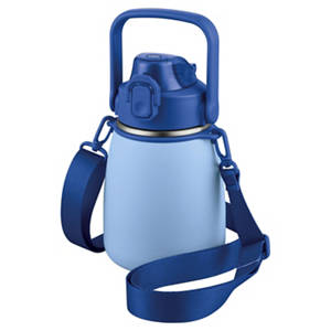 Outdoor Reisebehälter, Reisebecher, Hellblau