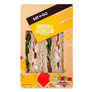 Chicken & Bacon Club with Mayo Sandwich