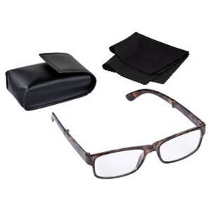 Premium-Lesebrille, Faltbar, Karamell, 3.5
