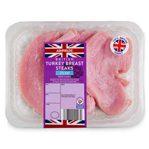 British Turkey Breast Steaks 2% Fat