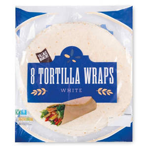 Mini White Tortilla Wraps