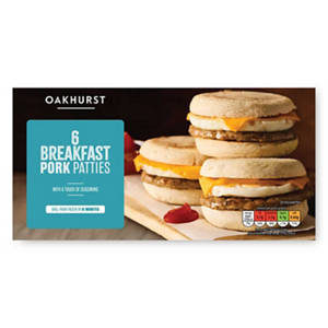 Breakfast Pork Patties 6 Pack