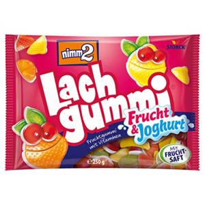 NIMM 2 Lachgummi 250 g, Frucht & Joghurt