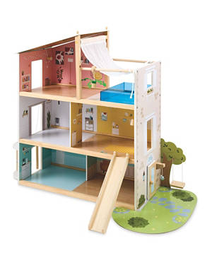Wooden Dollhouse - (Wooden Toys Specialbuy