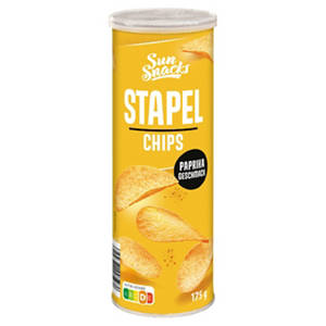 Stapelchips 175 g, Paprika