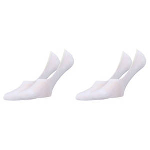 Damen oder Herren Socken 2er-Pack, Weiß, 35/38