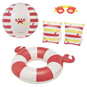 Kinder Schwimm Set, Krabben Set