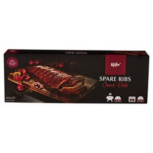 Spare Ribs 600 g, Sweet Chili