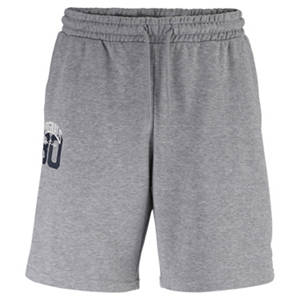 Herren Sweat-Shorts, Grau-Meliert, M