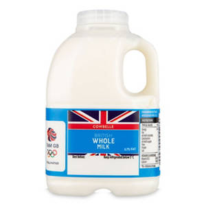 British Whole Milk 3.7% Fat