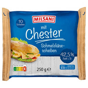 Schmelzscheiben 250 g, Chester