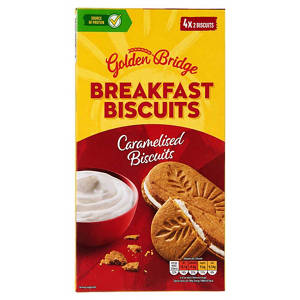 Caramelised Biscuit Protein Filled Breakfast Bars