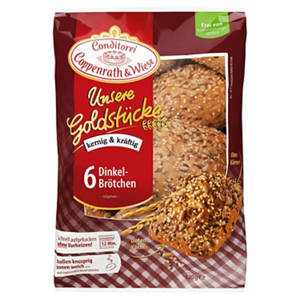 Aufbackbrötchen Unsere Goldstücke 420 g