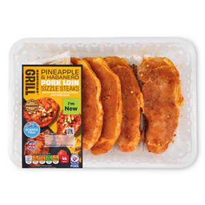 Pork Sizzle Steaks Habanero