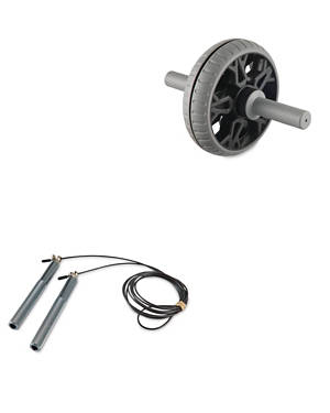 Skipping Rope/Ab Roller