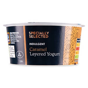 Caramel Layered Yogurt