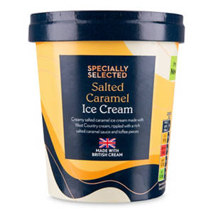 Ice Cream Tub Double Salted Caramel 440 ml