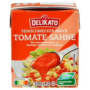Feinschmecker Sauce 300 ml, Tomaten