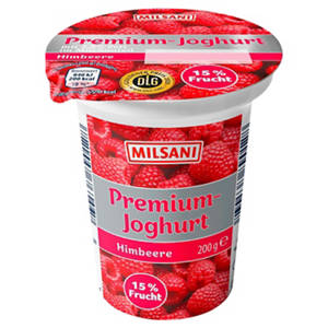 Premium-Joghurt 200 g, Himbeere