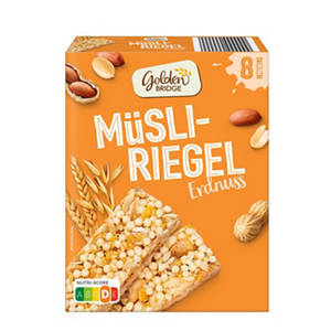 Müsli-Riegel 8 x 25 g, Erdnuss